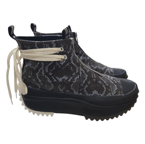 Converse Run Star Hike Snake High Top Colour Engine Smoke/Black/Egret M8 W9.5 - Picture 4 of 12